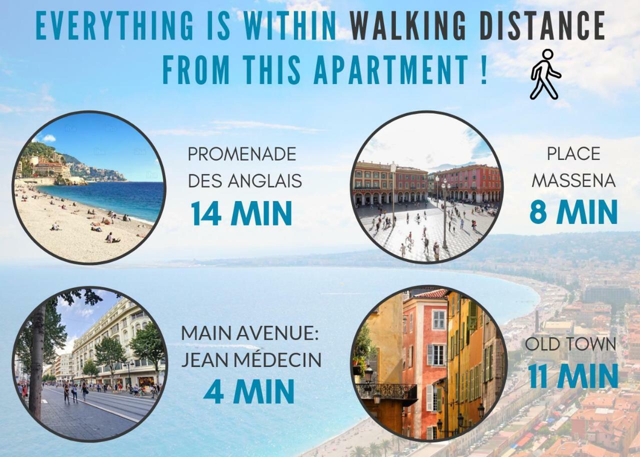 Apartamento Nestor&jeeves - Marin Debussy - - By Shopping Area Nice